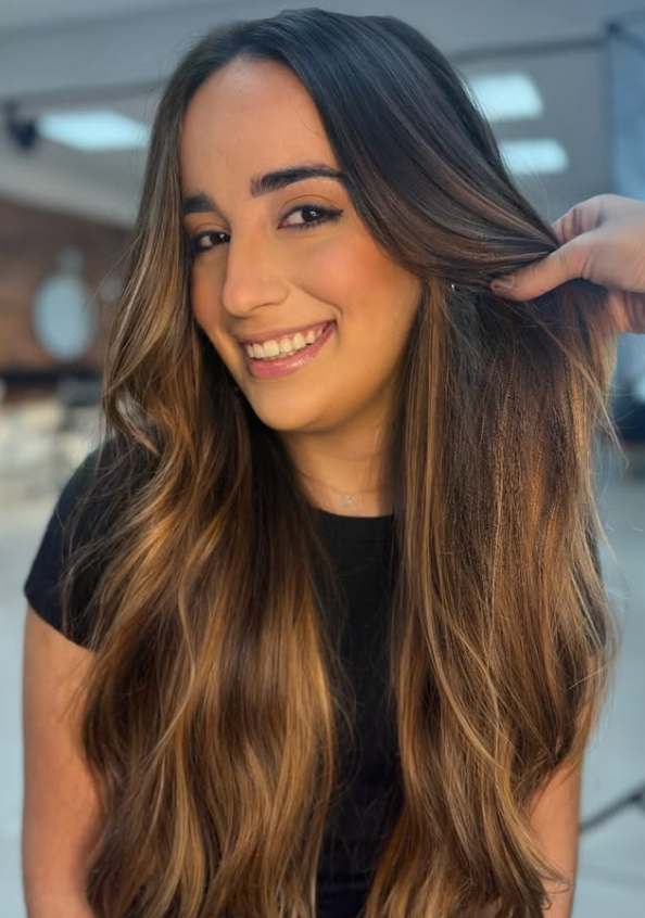 Resultado de alisamento profissional - Myrage Beauty Concept